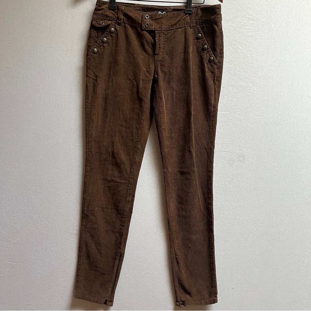 D&G Brown Straight Leg Jeans